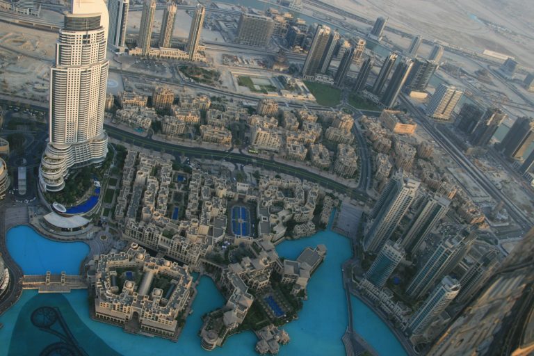 Utsikt ifrån Burj Khalifa